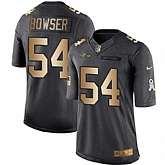 Nike Ravens 54 Tyus Bowser Anthracite Gold Salute To Service Limited Jersey Dzhi,baseball caps,new era cap wholesale,wholesale hats